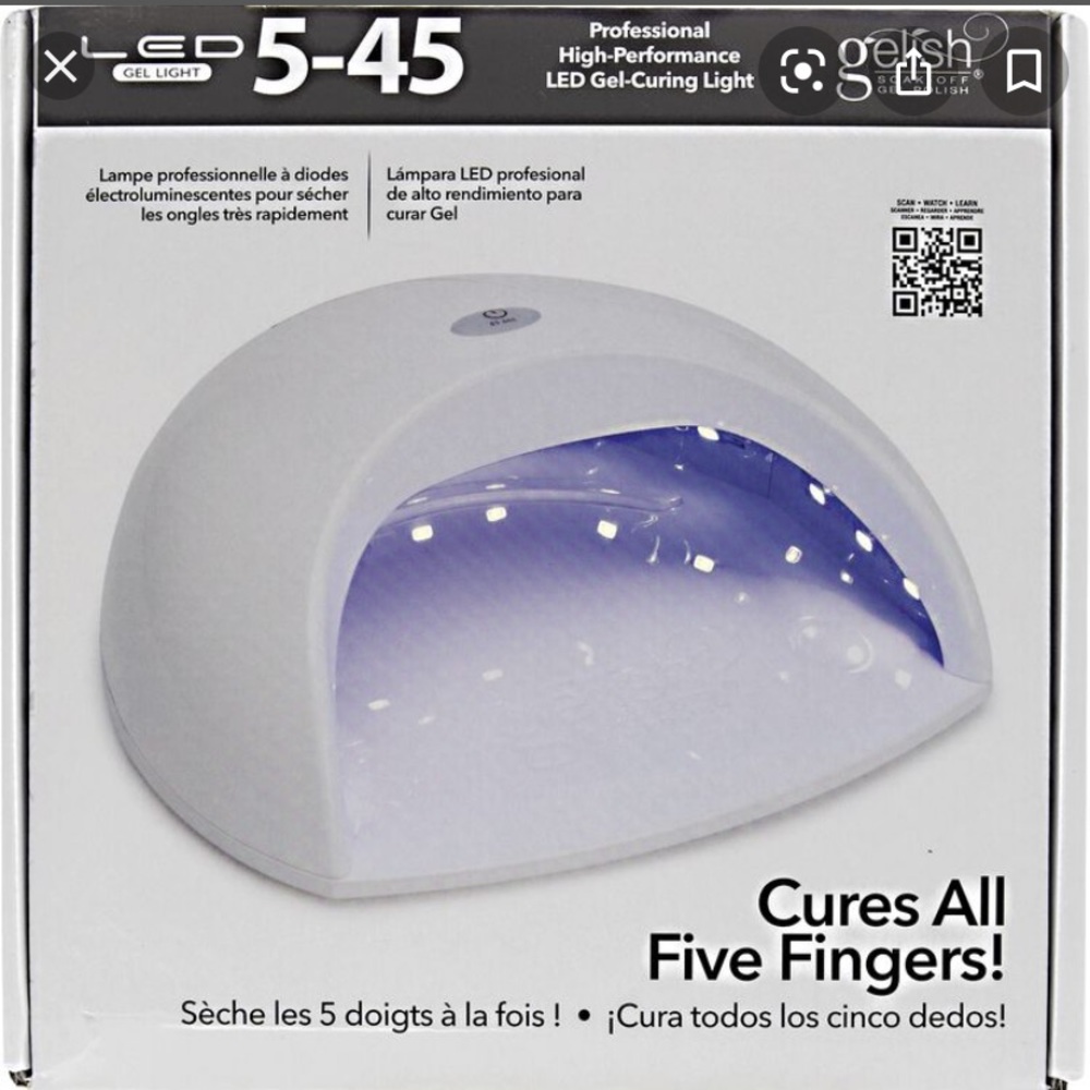 Gelish 5-45 LED 18watt Curing light